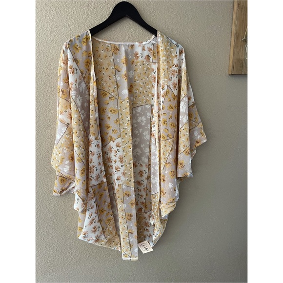 🆕Moroccan boho floral print cocoon cardigan - Picture 6 of 7